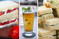 Ice tea sandwiches