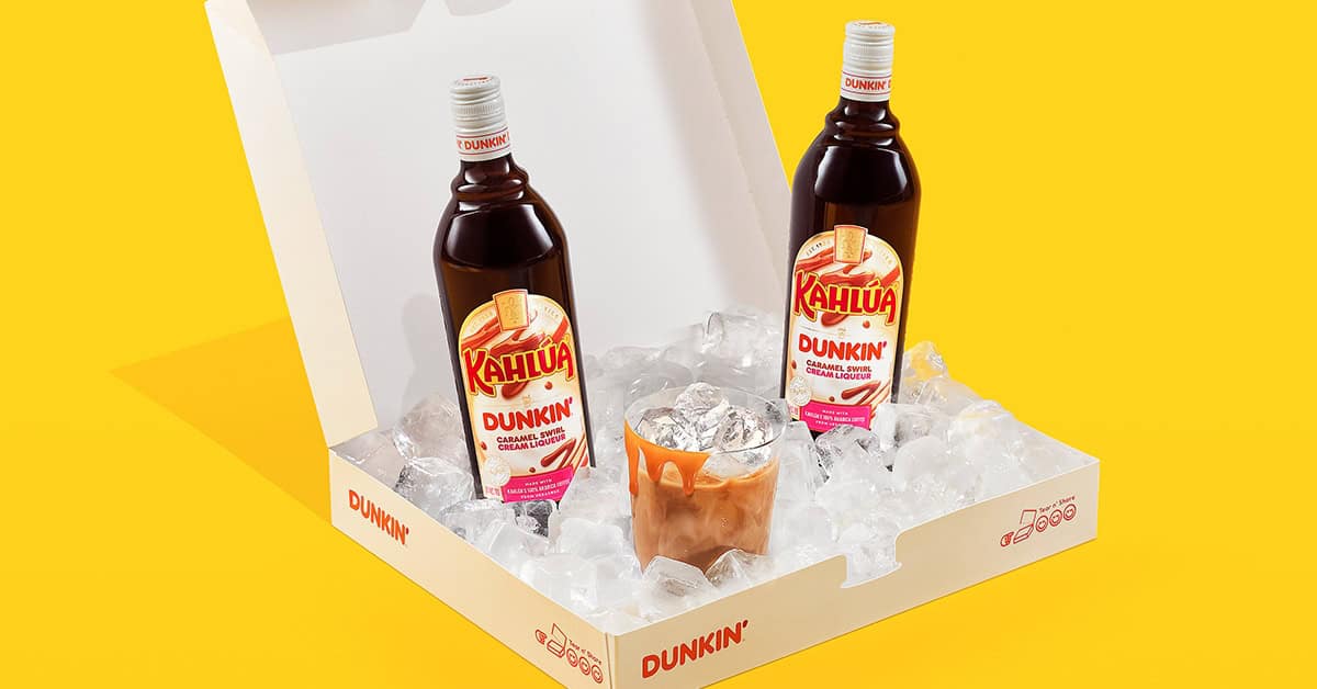 Kahlua and Dunkin' collaboration promo