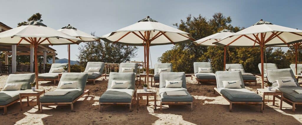 Vespa beach club, Sardegna