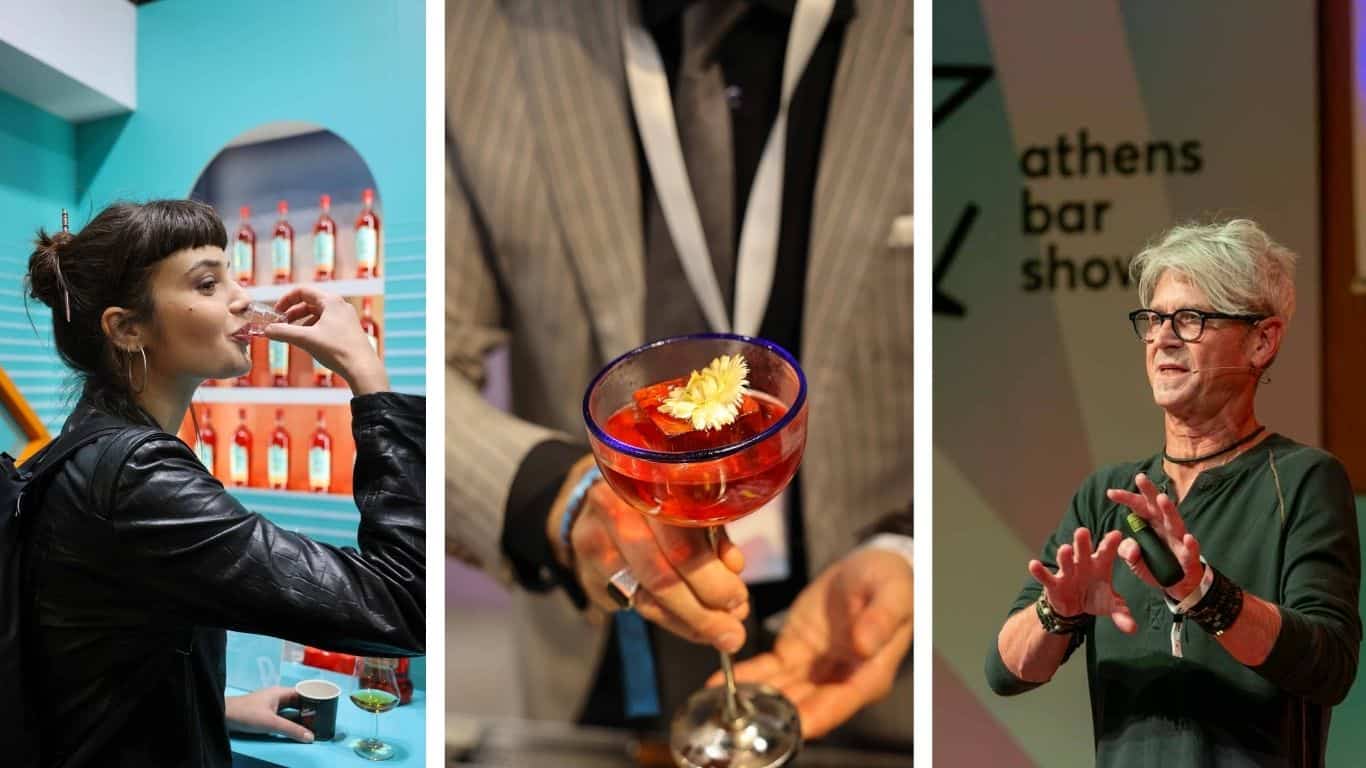 Athens Bar Show 2025 collage