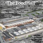 The FoodHall, 3D sketch, source: amna.gr