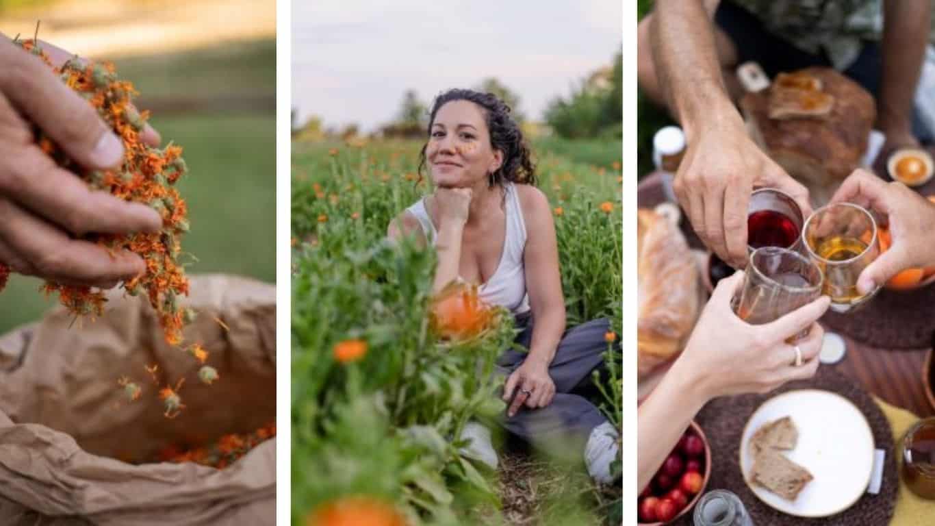 Promo photos γευσιγνωσίας τσαγιού-βοτάνων στο Ίδρυμα Γουλανδρή