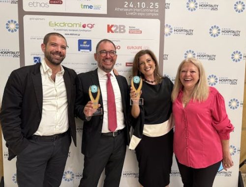 Miele team at Greek Hospitality Awards 2025