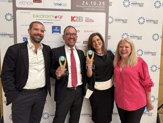 Miele team at Greek Hospitality Awards 2025
