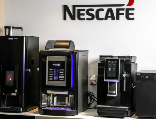 Nescafe, coffee machines at The Hotel Experience