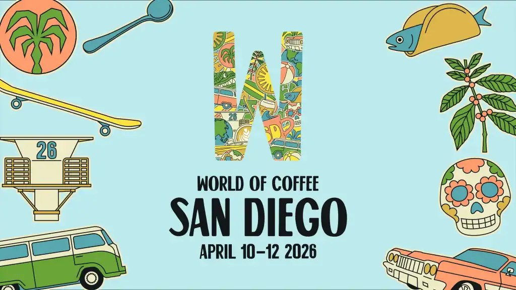 World of Coffee San Diego 2026 visual
